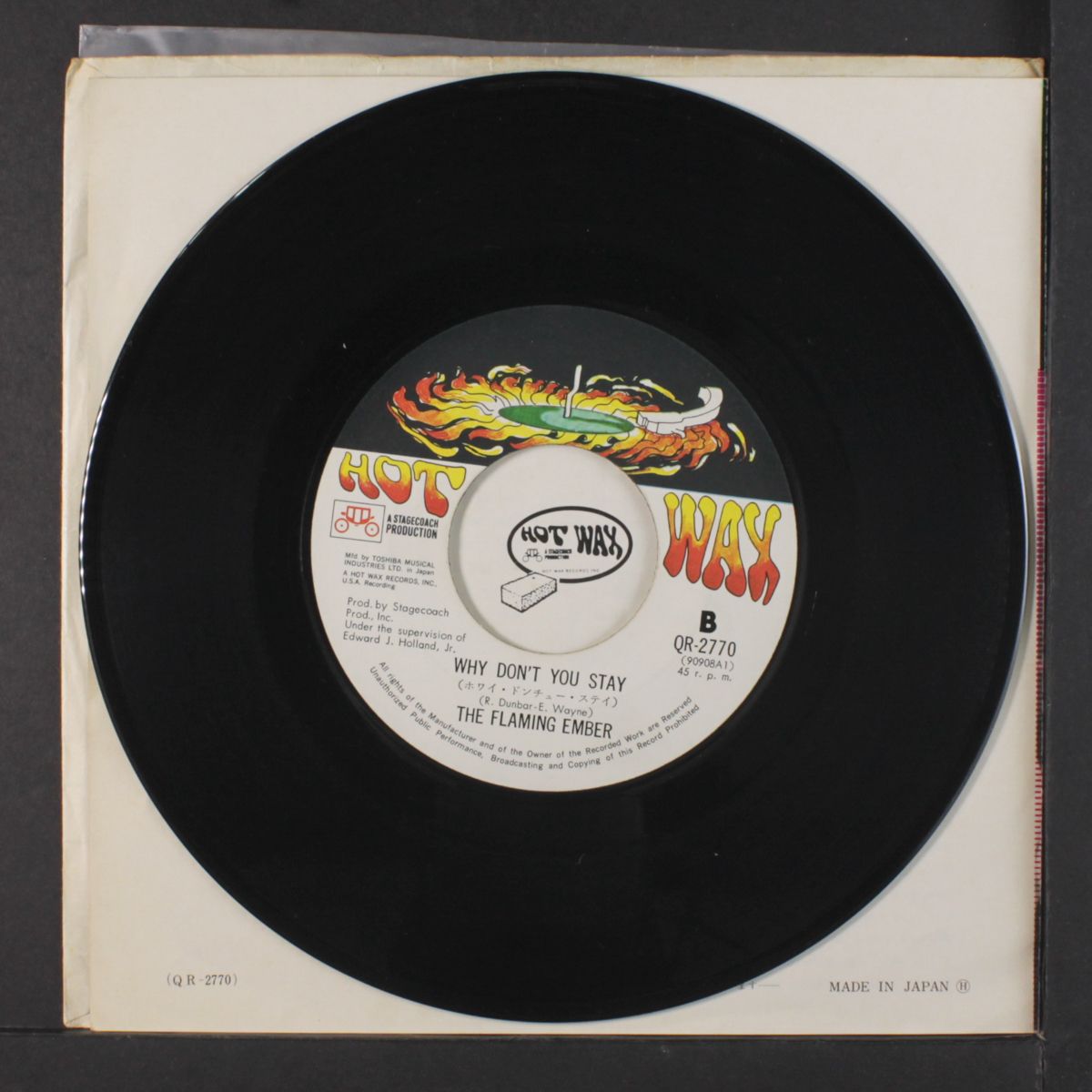westbound #9 / why don't you stay by FLAMING EMBER