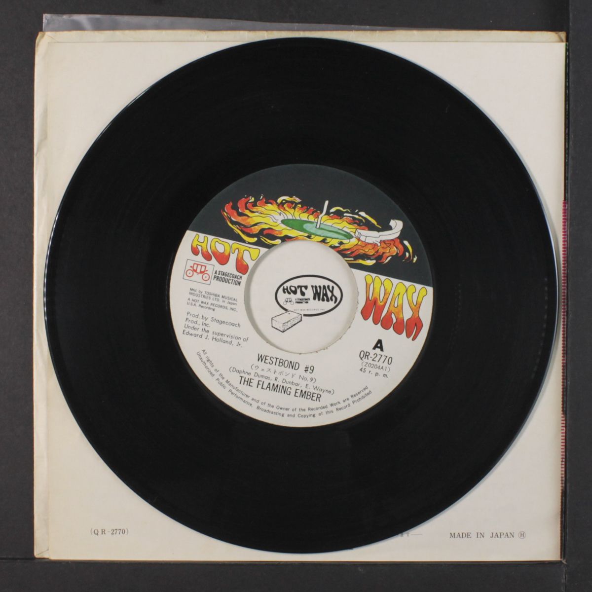 westbound #9 / why don't you stay by FLAMING EMBER