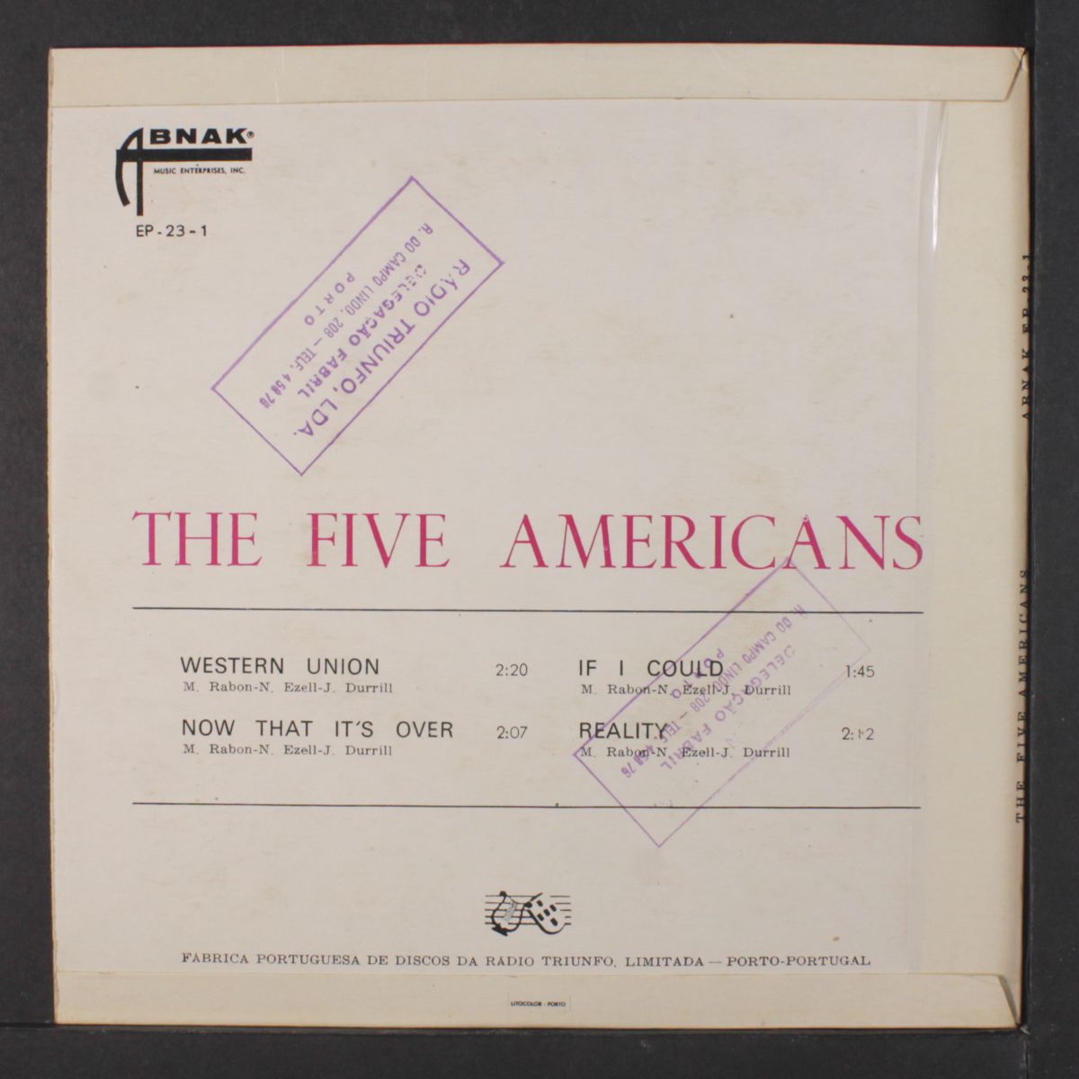 western union by FIVE AMERICANS