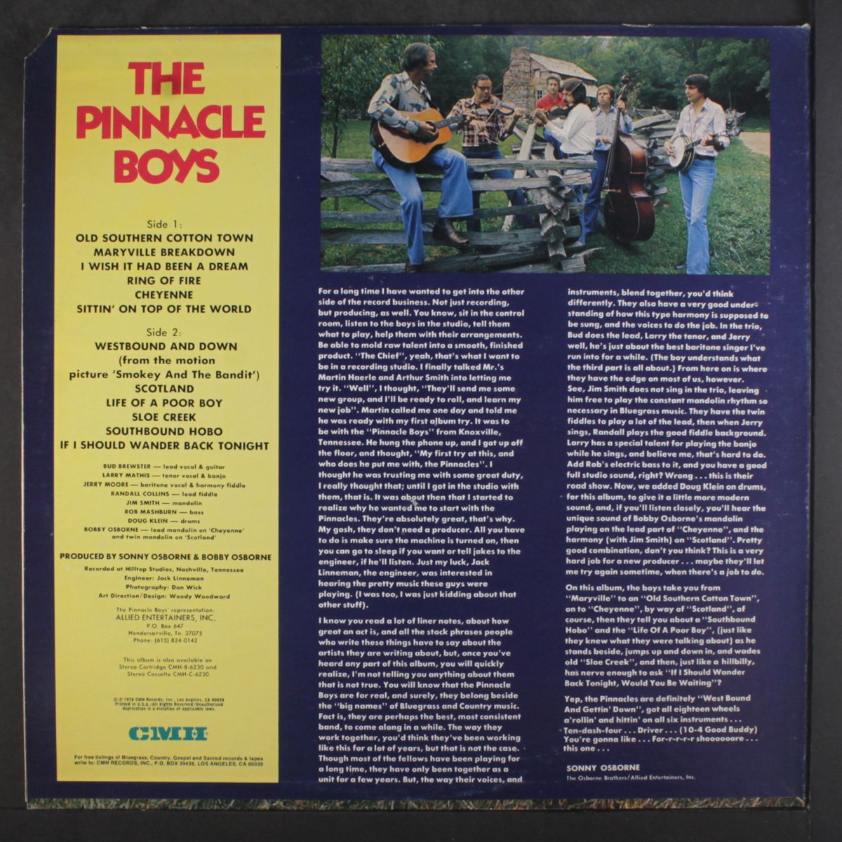 westbound and down by PINNACLE BOYS