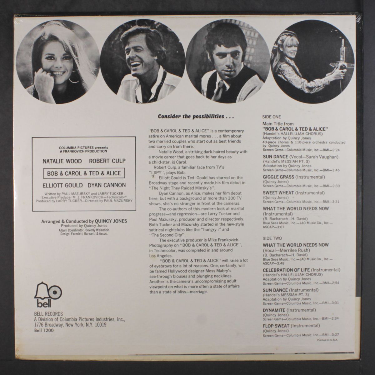 bob & carol & ted & alice by SOUNDTRACK