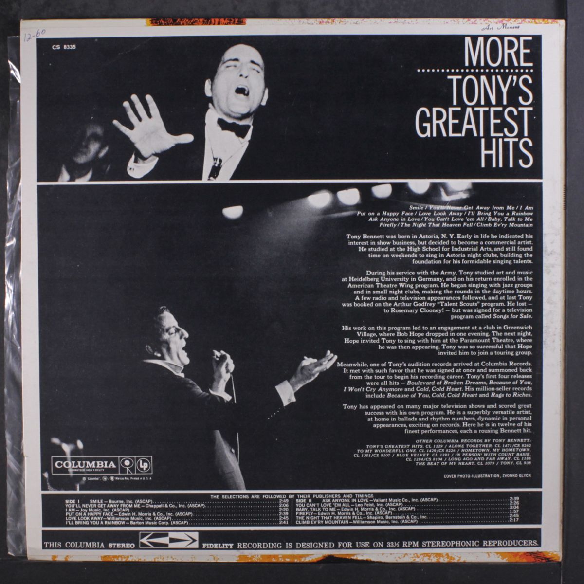 more tony's greatest hits by TONY BENNETT