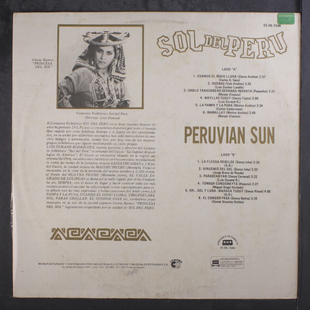 peruvian sun by CONJUNTO SOL DEL PERU