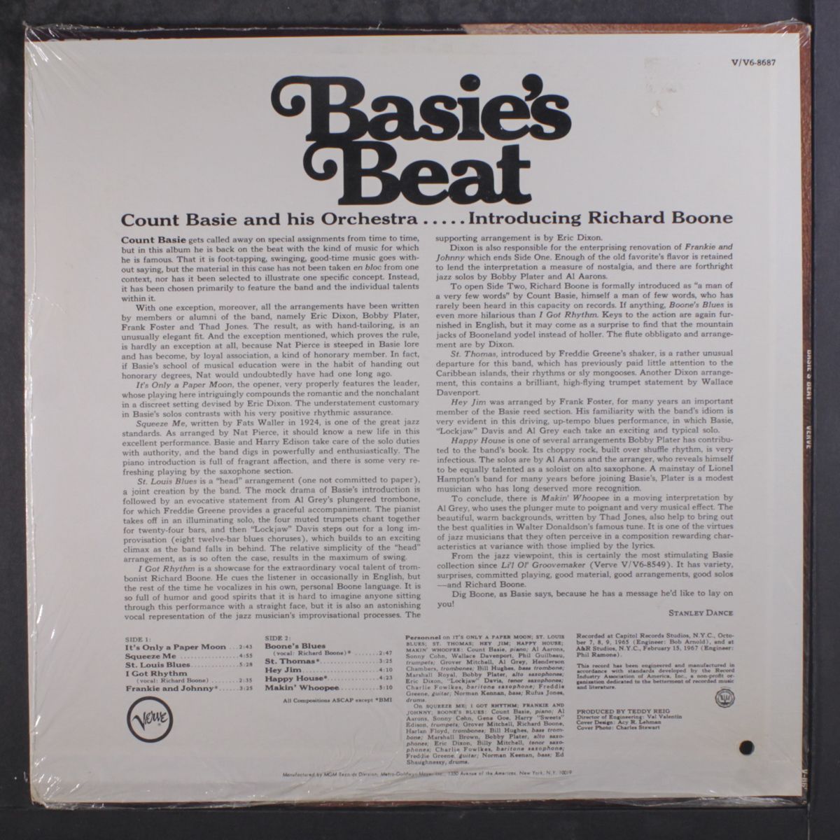 basie's beat by COUNT BASIE
