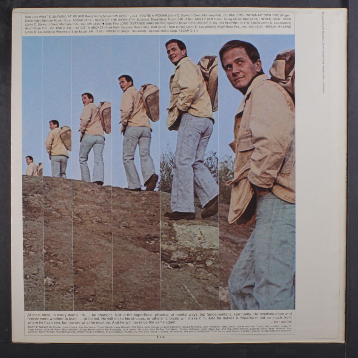 departure by PAT BOONE