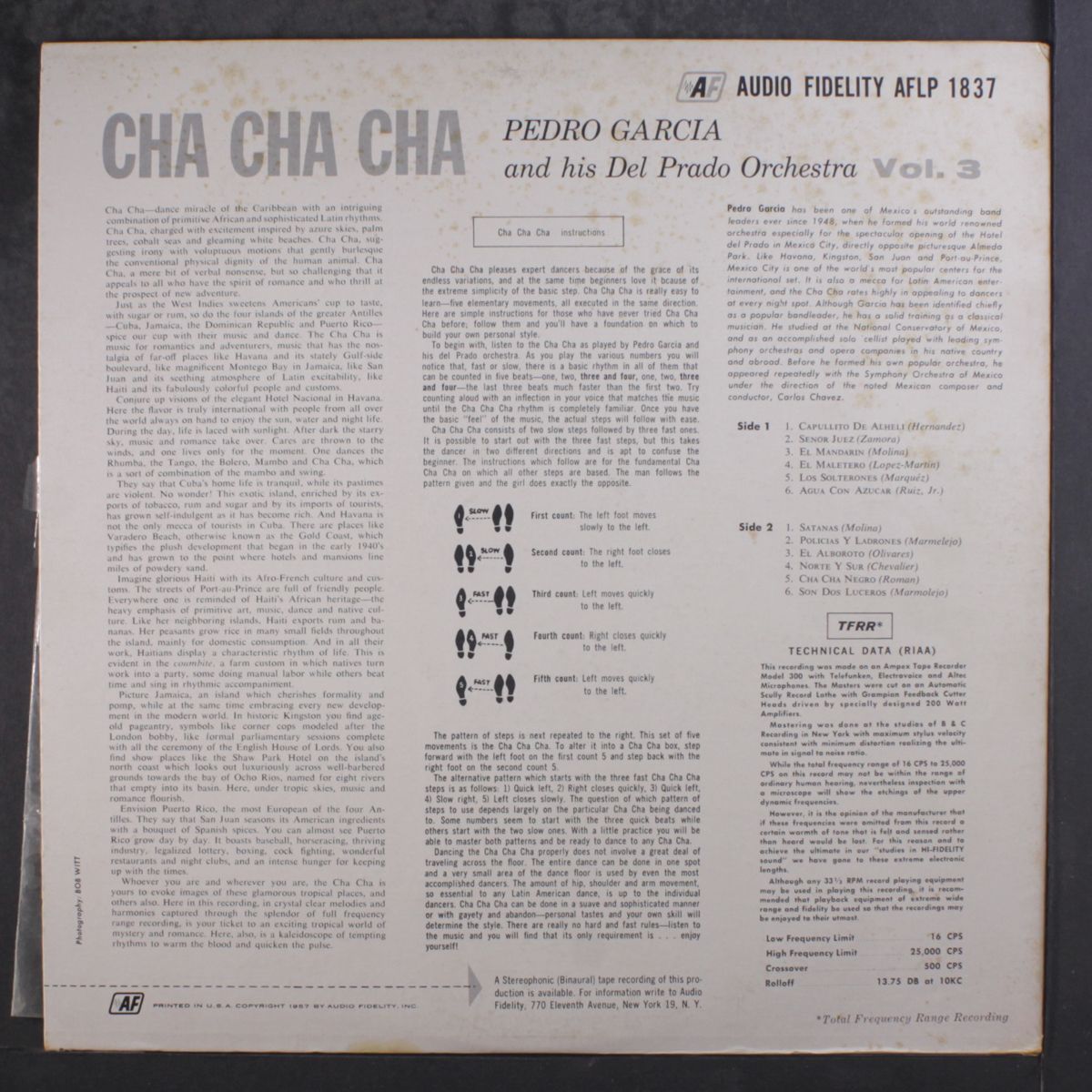 cha cha cha, vol. 3 by PEDRO GARCIA