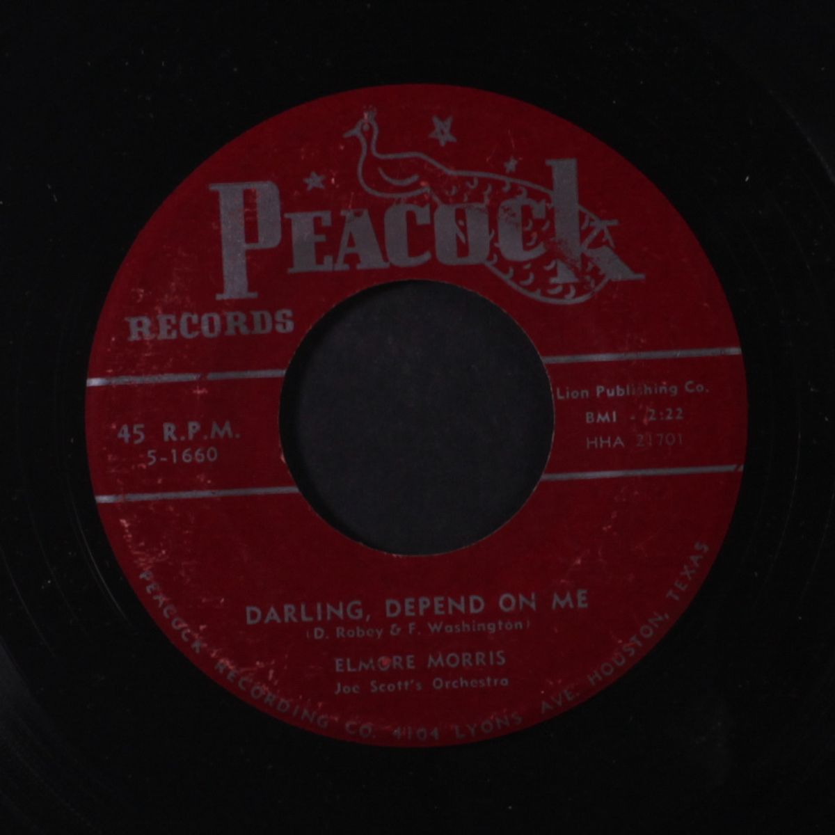 don't let it end this way / darling, depend on me by ELMORE MORRIS