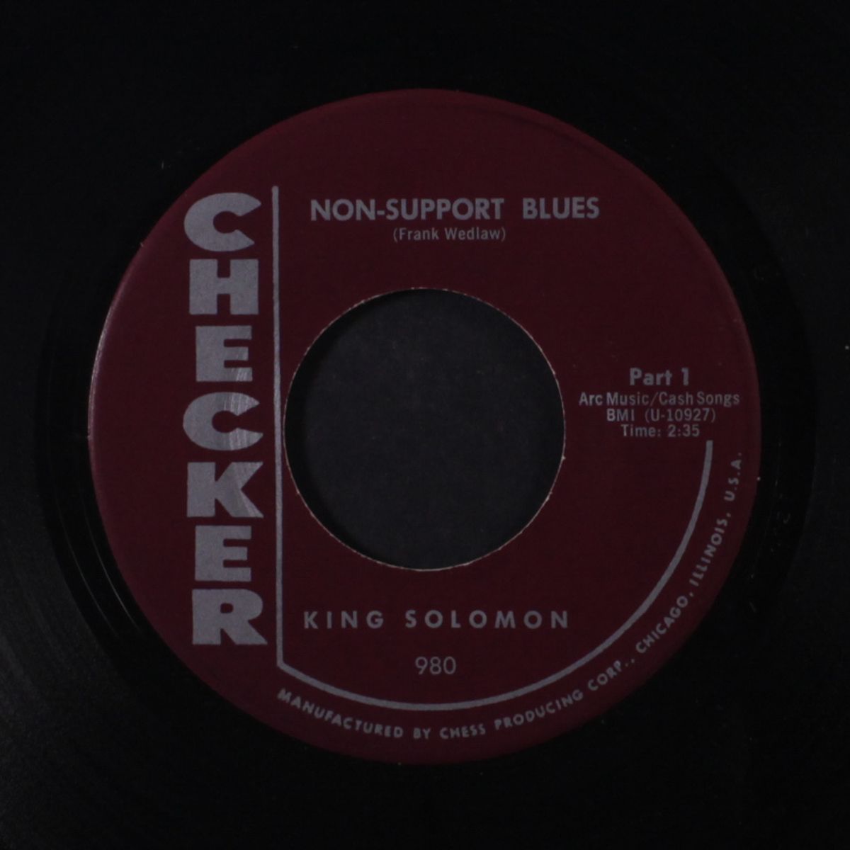 non-support blues by KING SOLOMON