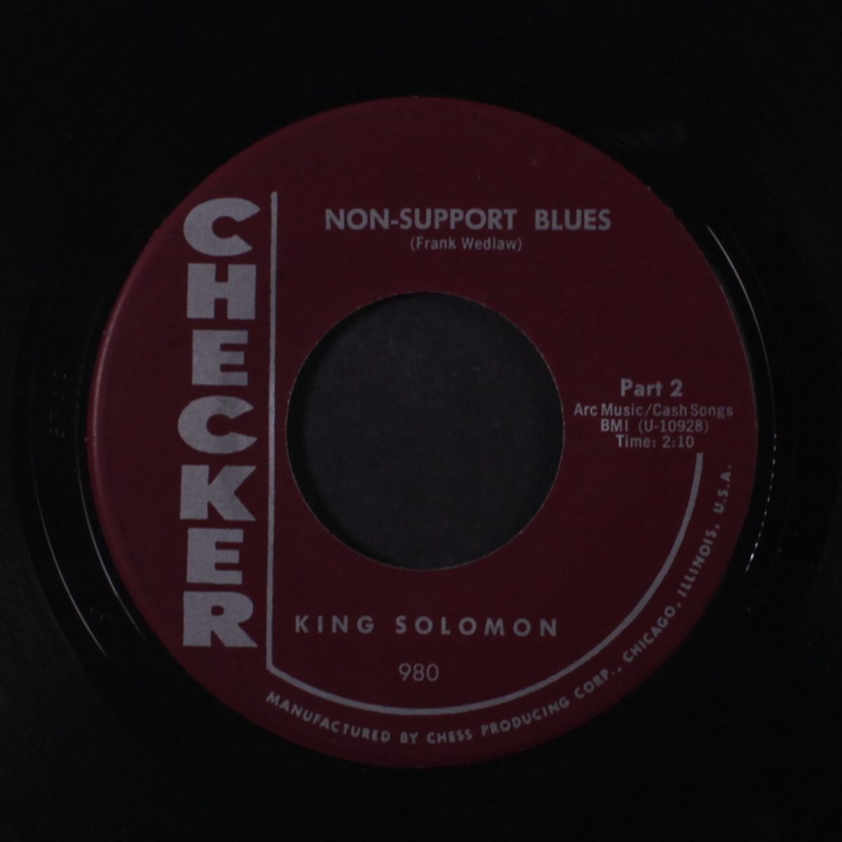 non-support blues by KING SOLOMON