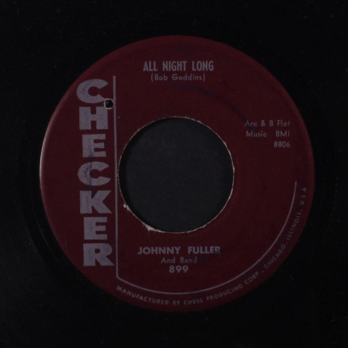 all night long / you got me whistling by JOHNNY FULLER