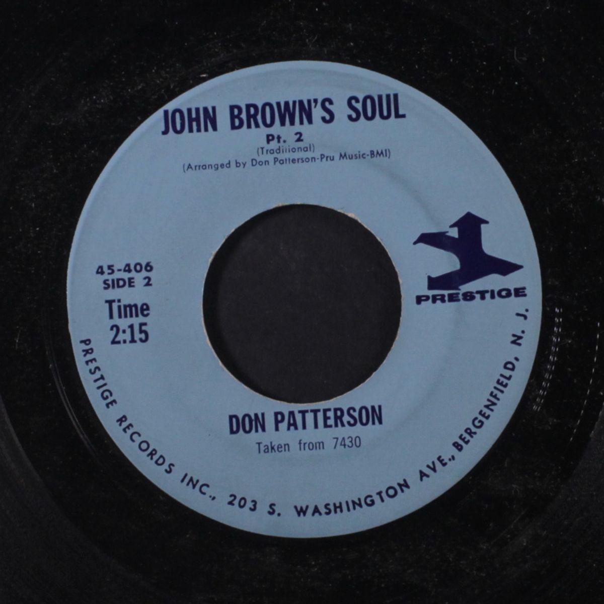 john brown's soul by DON PATTERSON