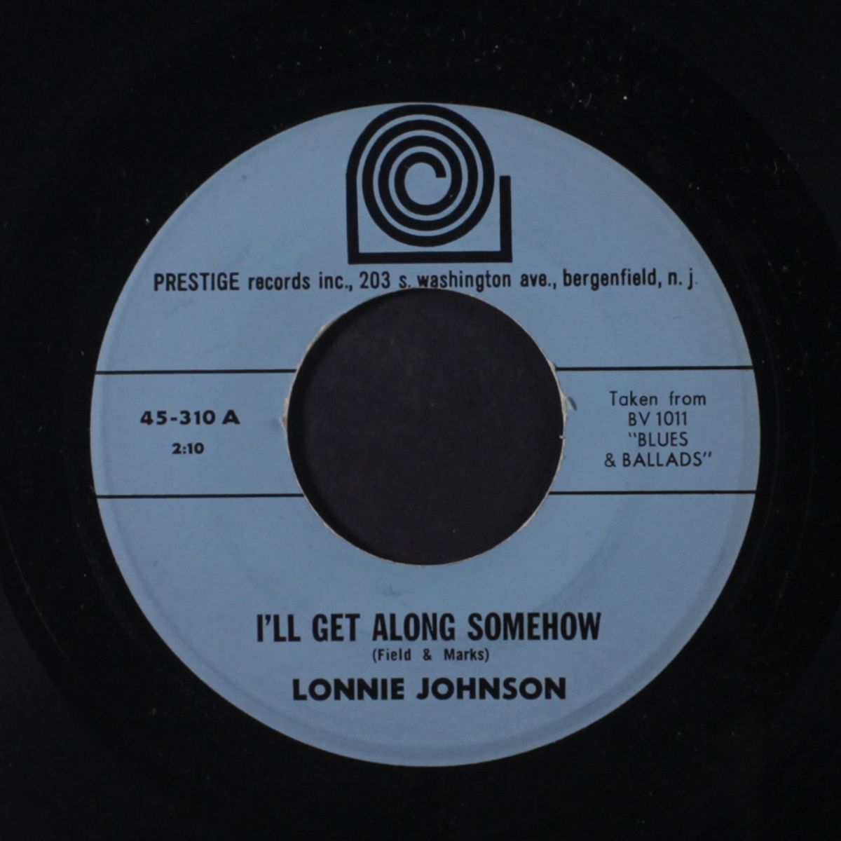 i'll get along somehow / jelly roll baker by LONNIE JOHNSON