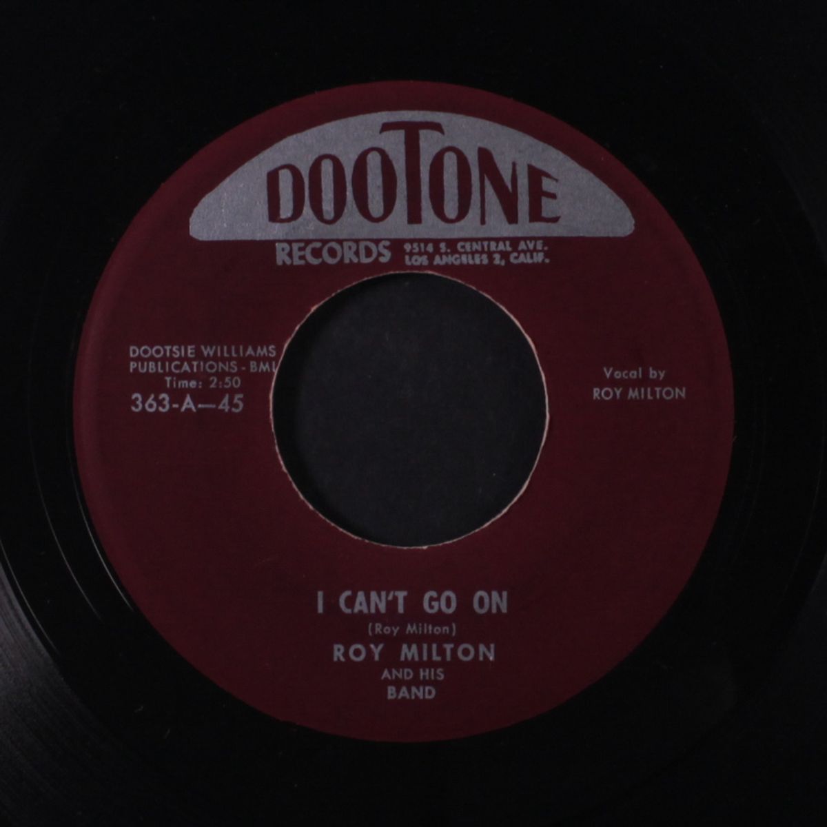fools are getting scarcer / i can't go on by ROY MILTON