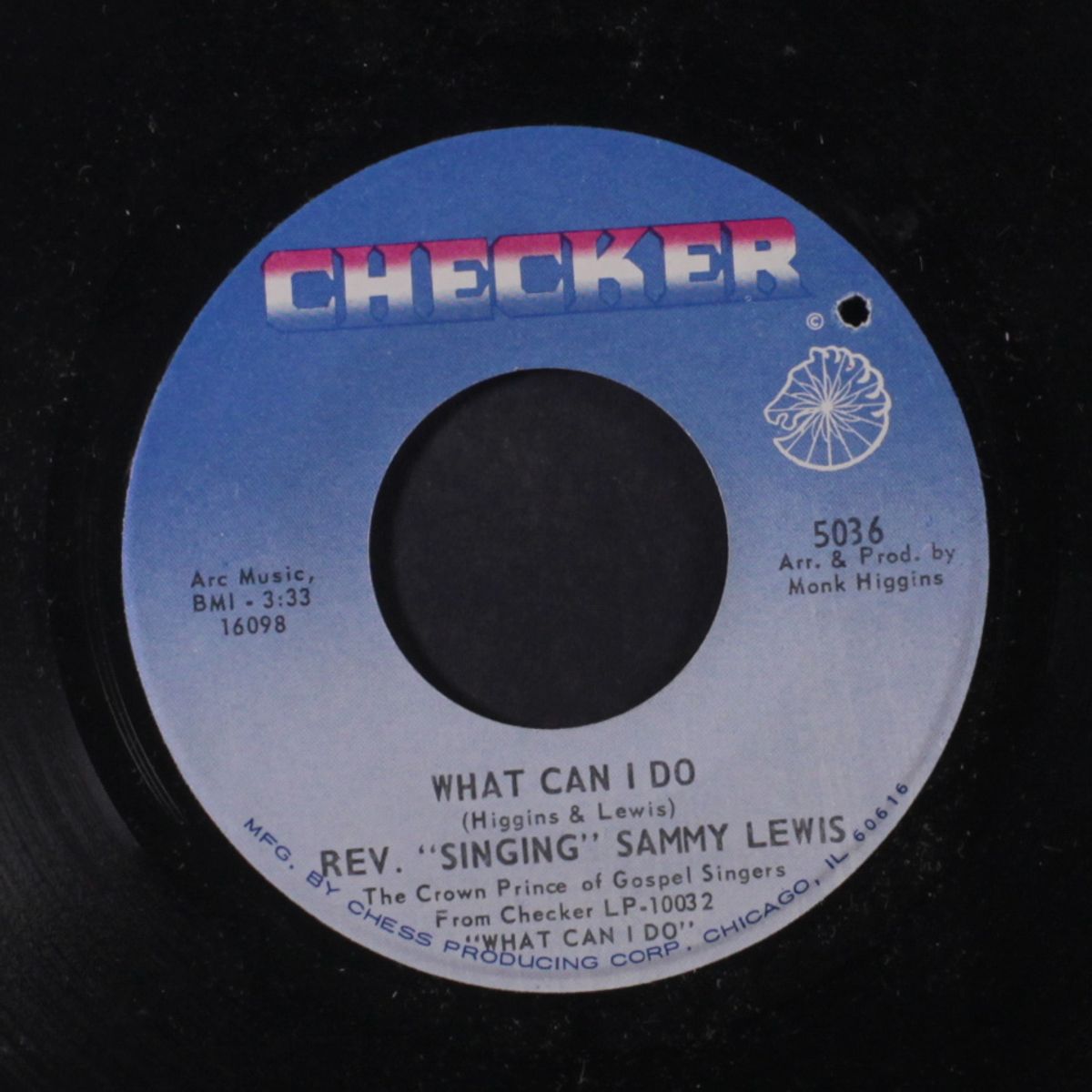 power of the holy ghost / what can i do by REV. SINGING SAMMY LEWIS