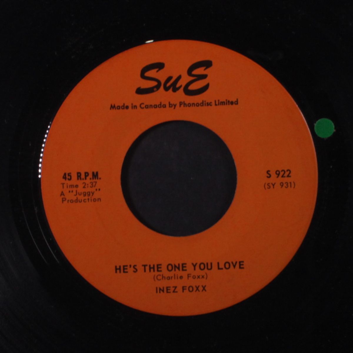 broken hearted fool / he's the one you love by INEZ FOXX