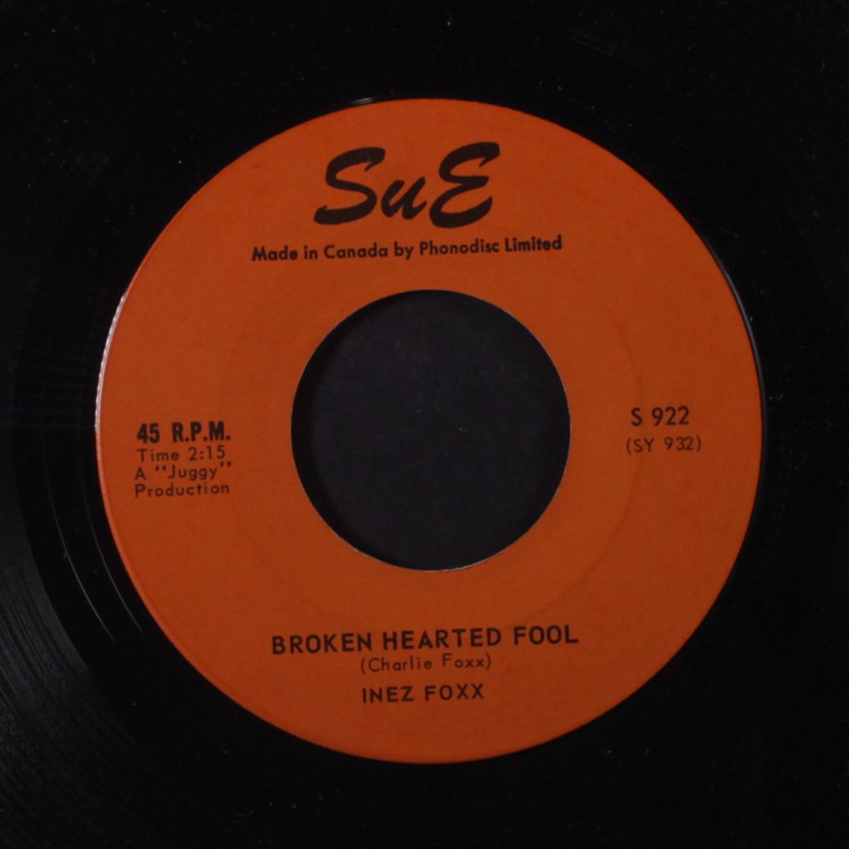 broken hearted fool / he's the one you love by INEZ FOXX