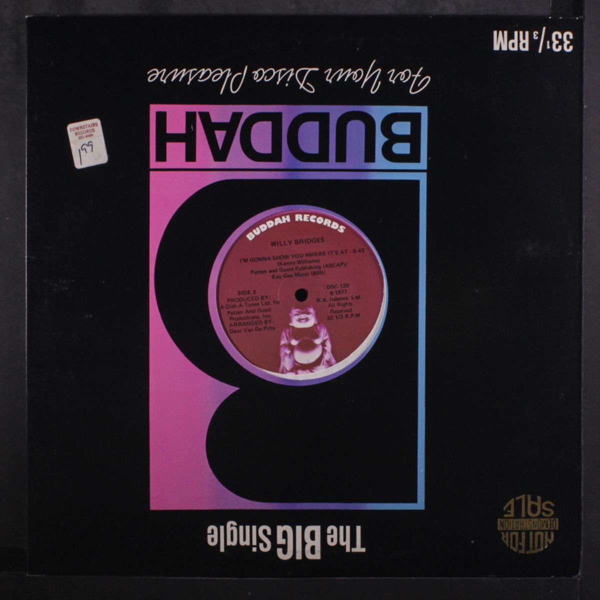 put on your dancing bells / i'm gonna show you where it's at by PATTEN & GUEST STEPPERS / WILLY BRIDGES