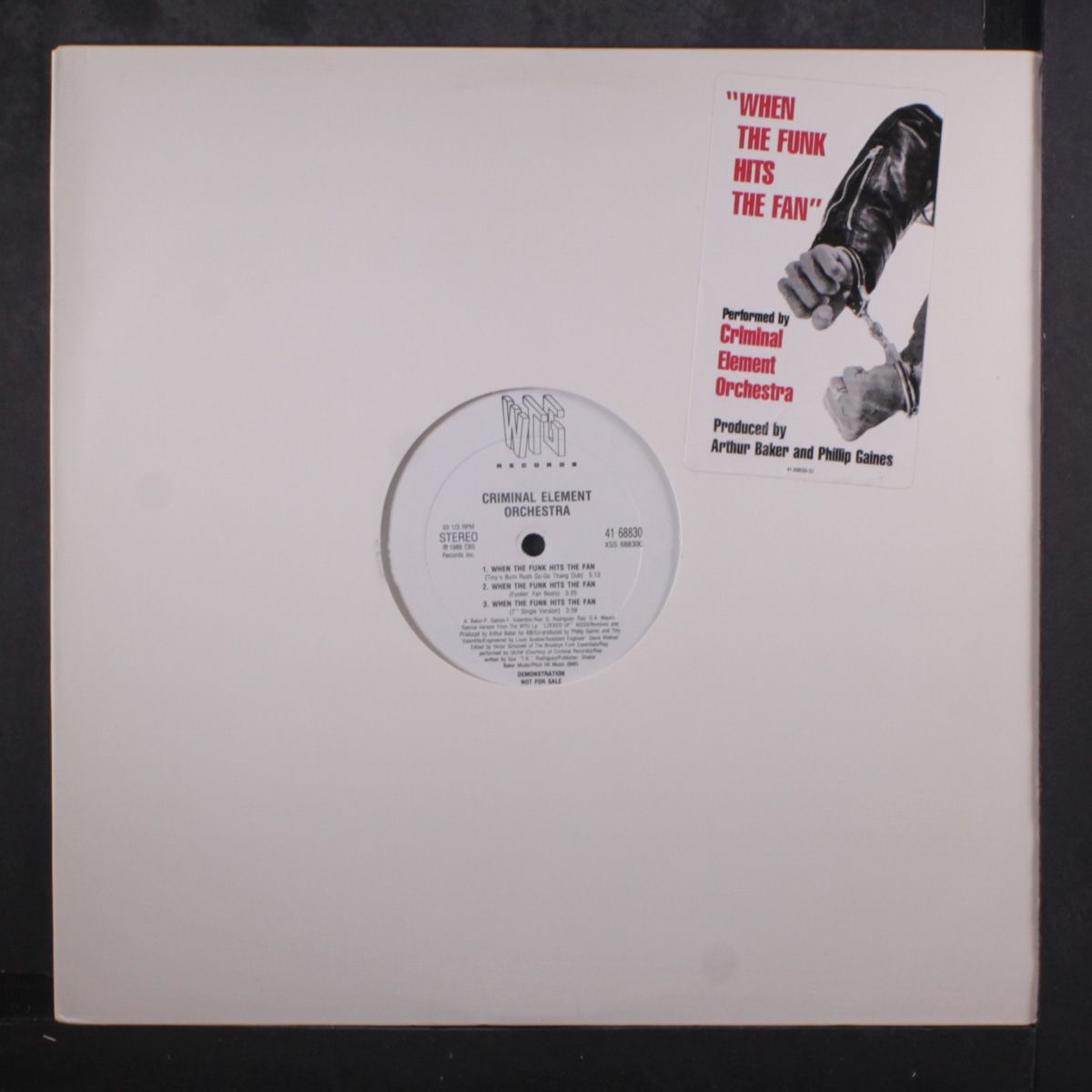 when the funk hits the fan by CRIMINAL ELEMENT ORCHESTRA