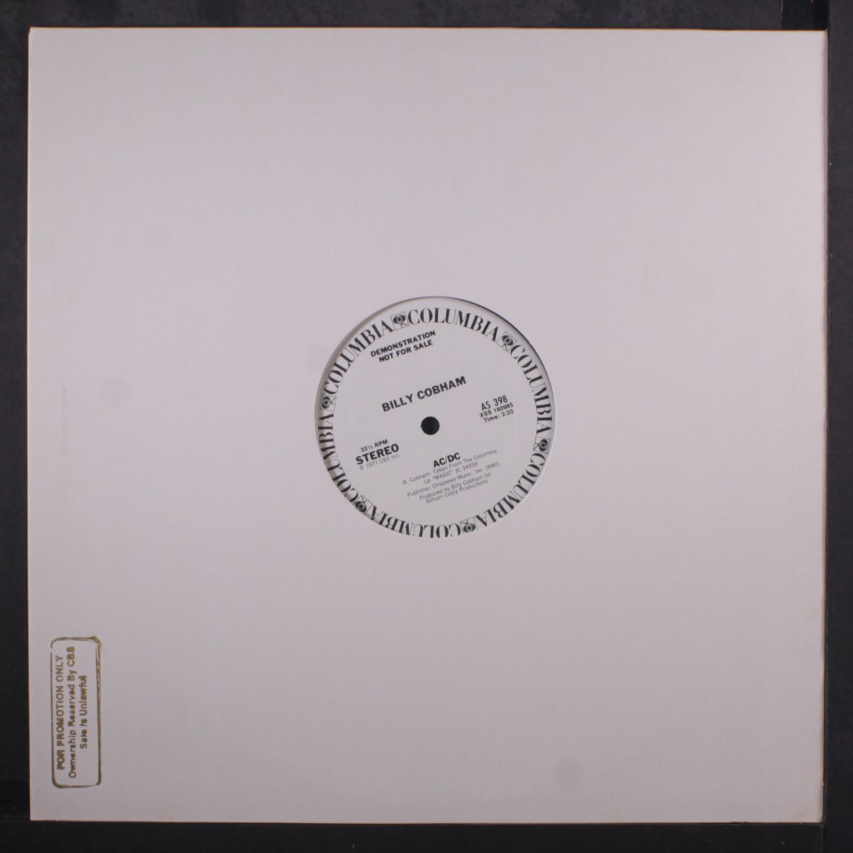 puffnstuff / ac/dc by BILLY COBHAM
