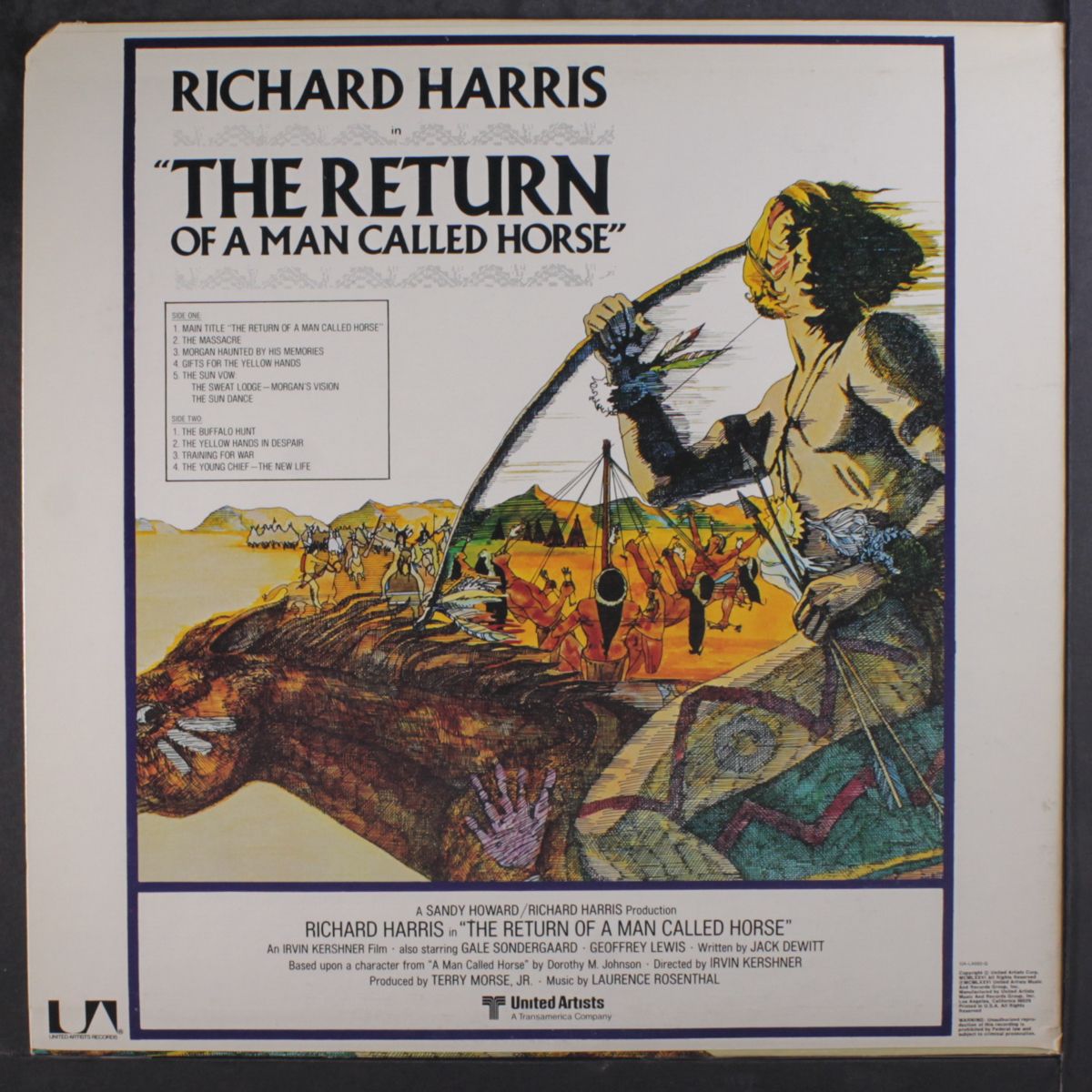 the return of a man called horse by SOUNDTRACK
