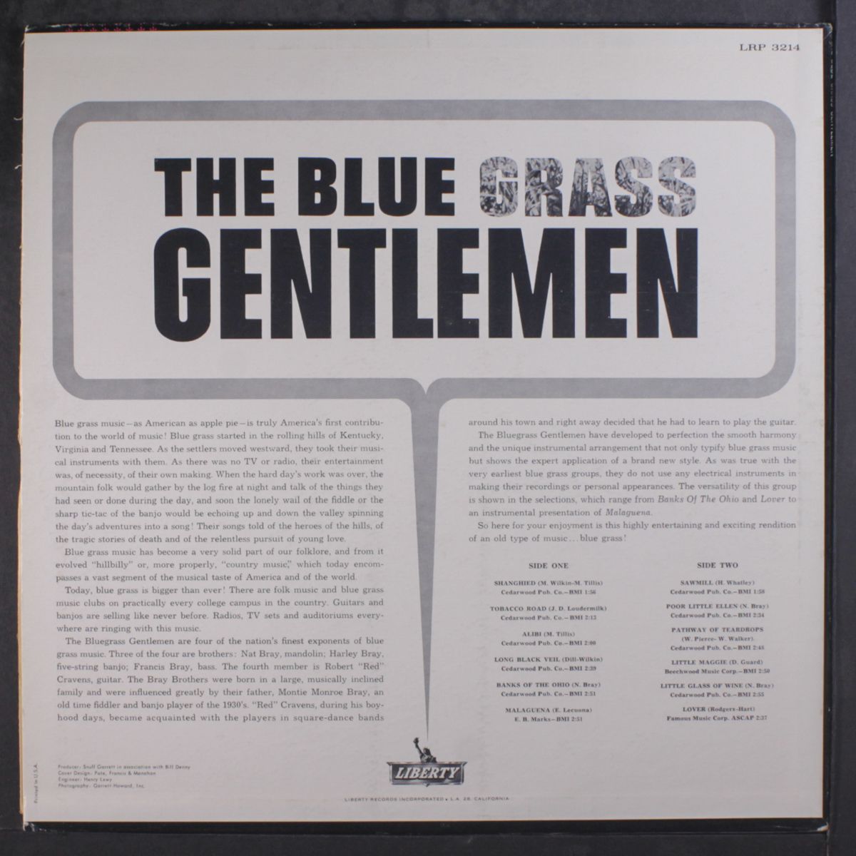 the blue grass gentlemen by BLUE GRASS GENTLEMEN