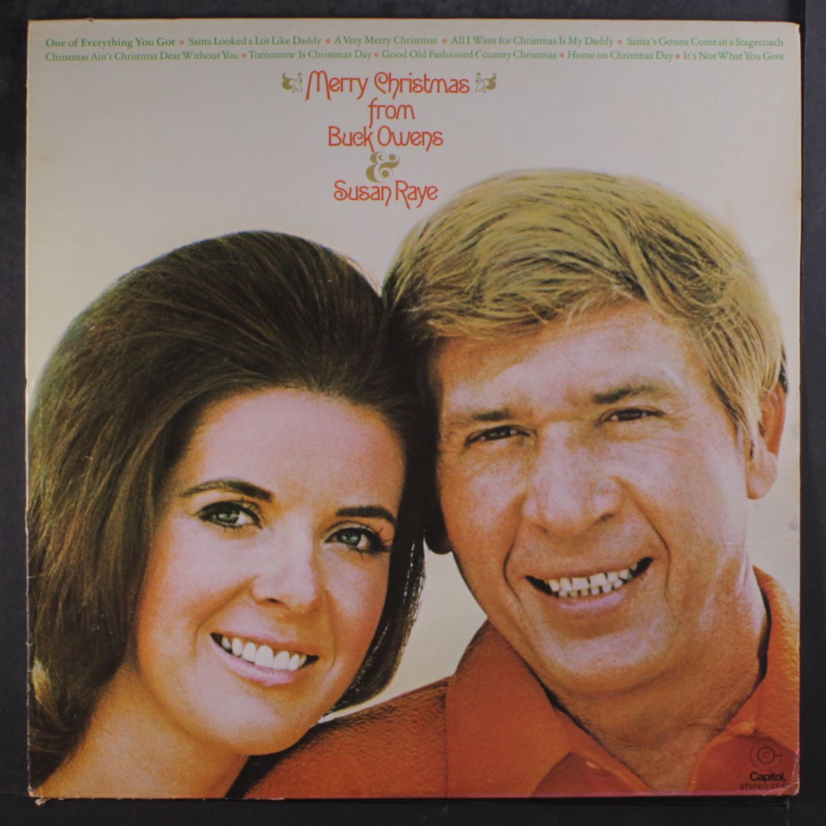merry christmas from by BUCK OWENS & SUSAN RAYE