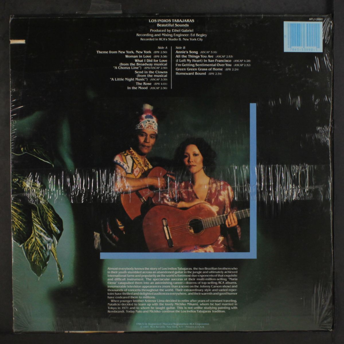 beautiful sounds by LOS INDIOS TABAJARAS