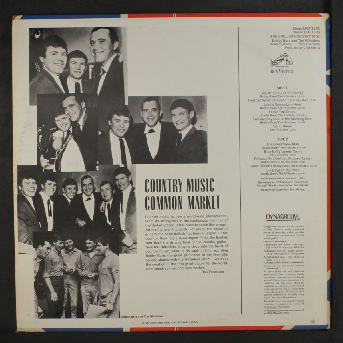 the english country side by BOBBY BARE & HILLSIDERS