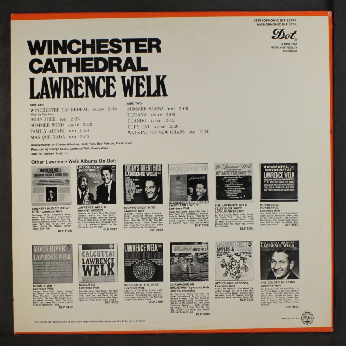 winchester cathedral by LAWRENCE WELK