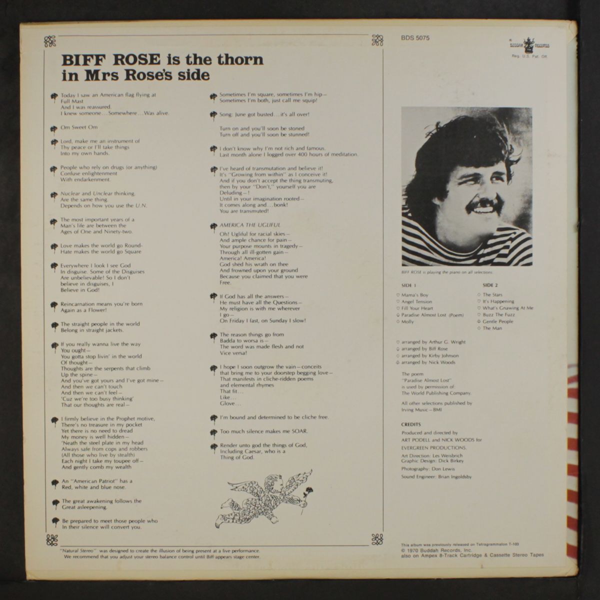the thorn in mrs. rose's side by BIFF ROSE