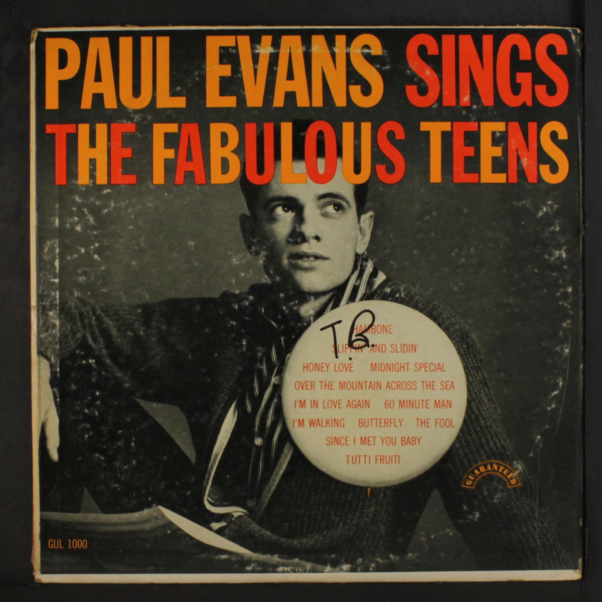 sings the fabulous teens by PAUL EVANS