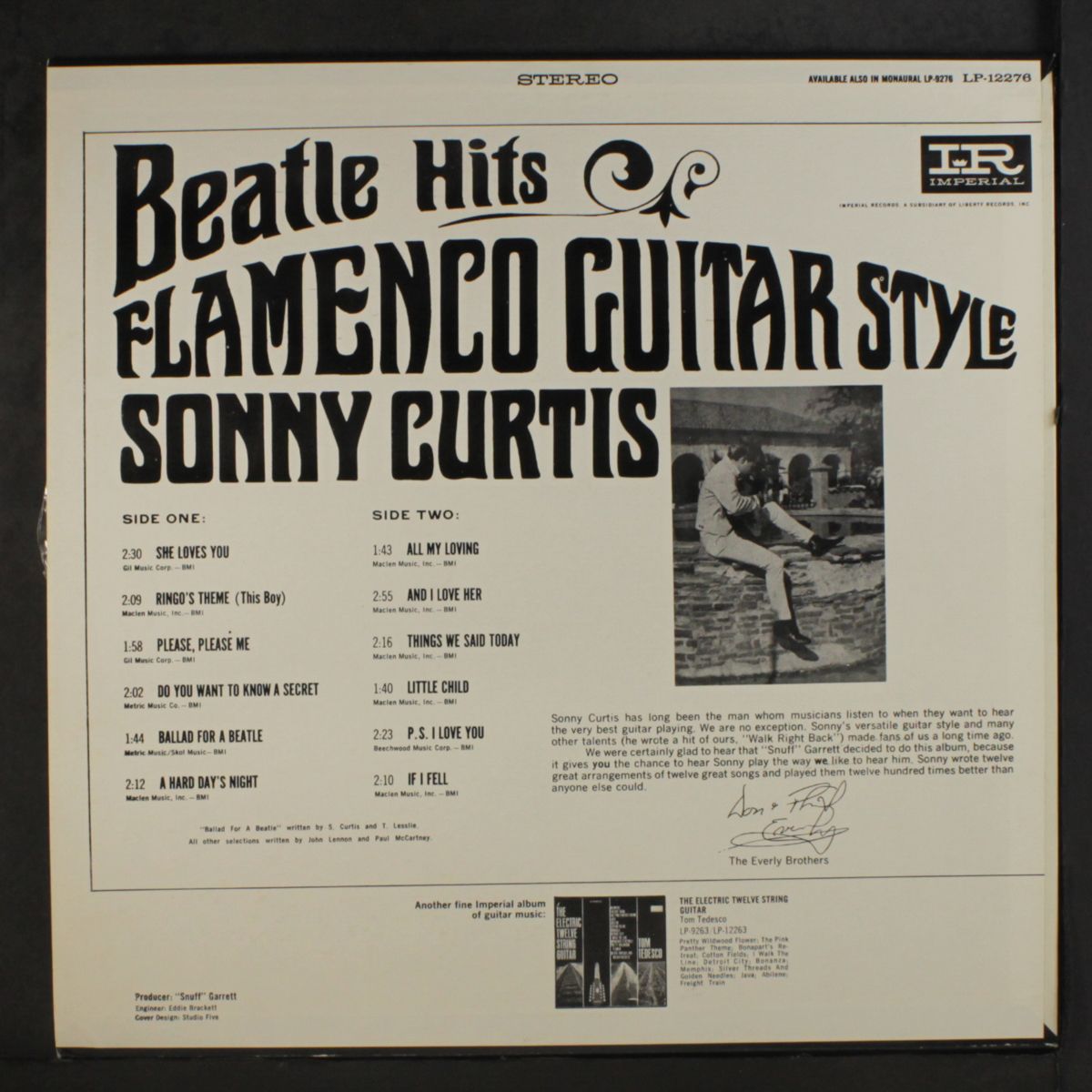 beatle hits flamenco guitar style by SONNY CURTIS