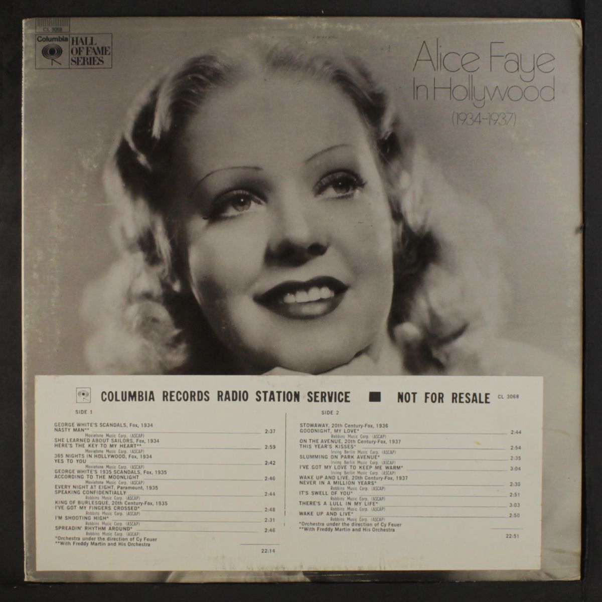 in hollywood (1934-1937) by ALICE FAYE