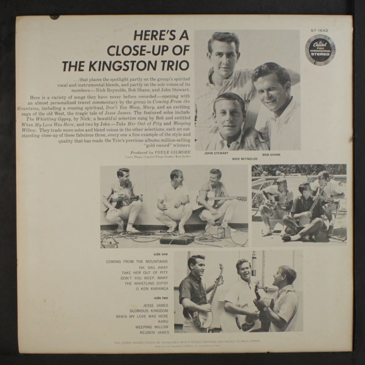 close-up by KINGSTON TRIO