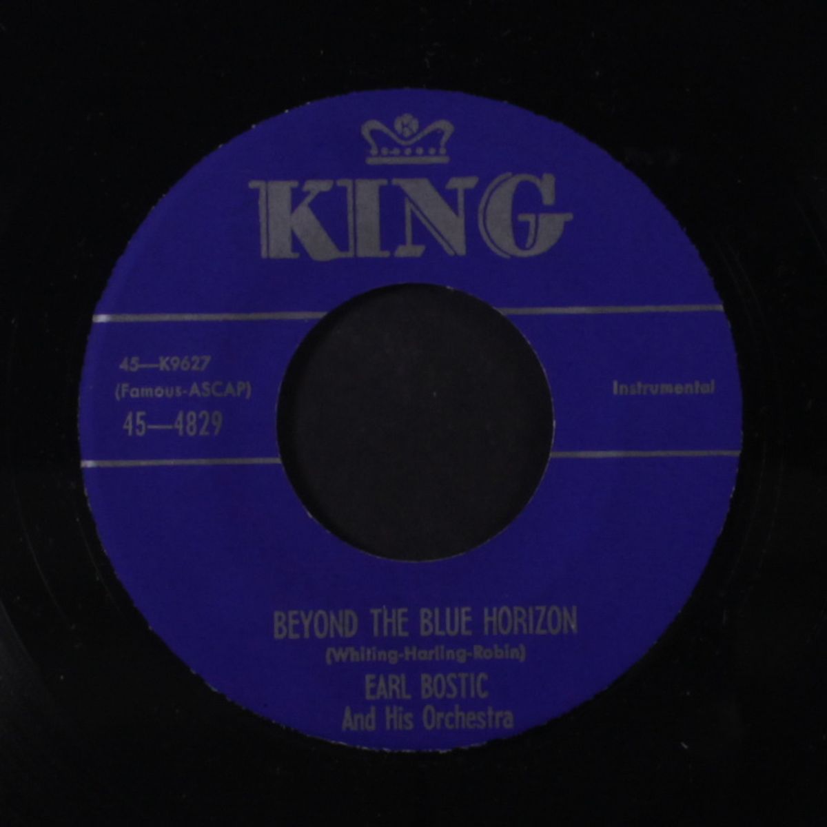beyond the blue horizon / for all we know by EARL BOSTIC