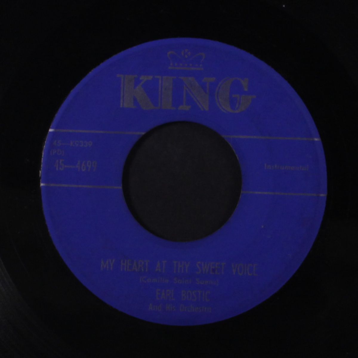 cracked ice / my heart at thy sweet voice by EARL BOSTIC