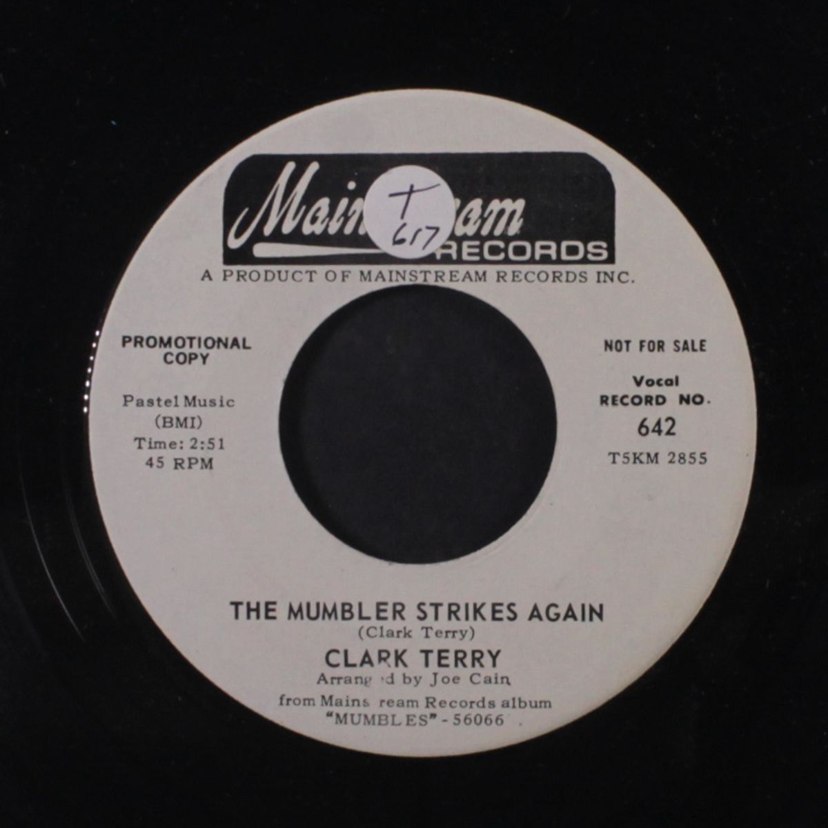the mumbler strikes again by CLARK TERRY