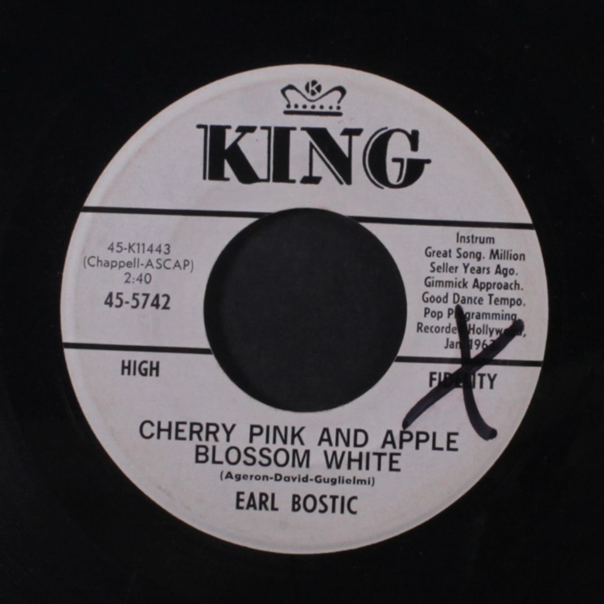 cherry pink and apple blossom white by EARL BOSTIC