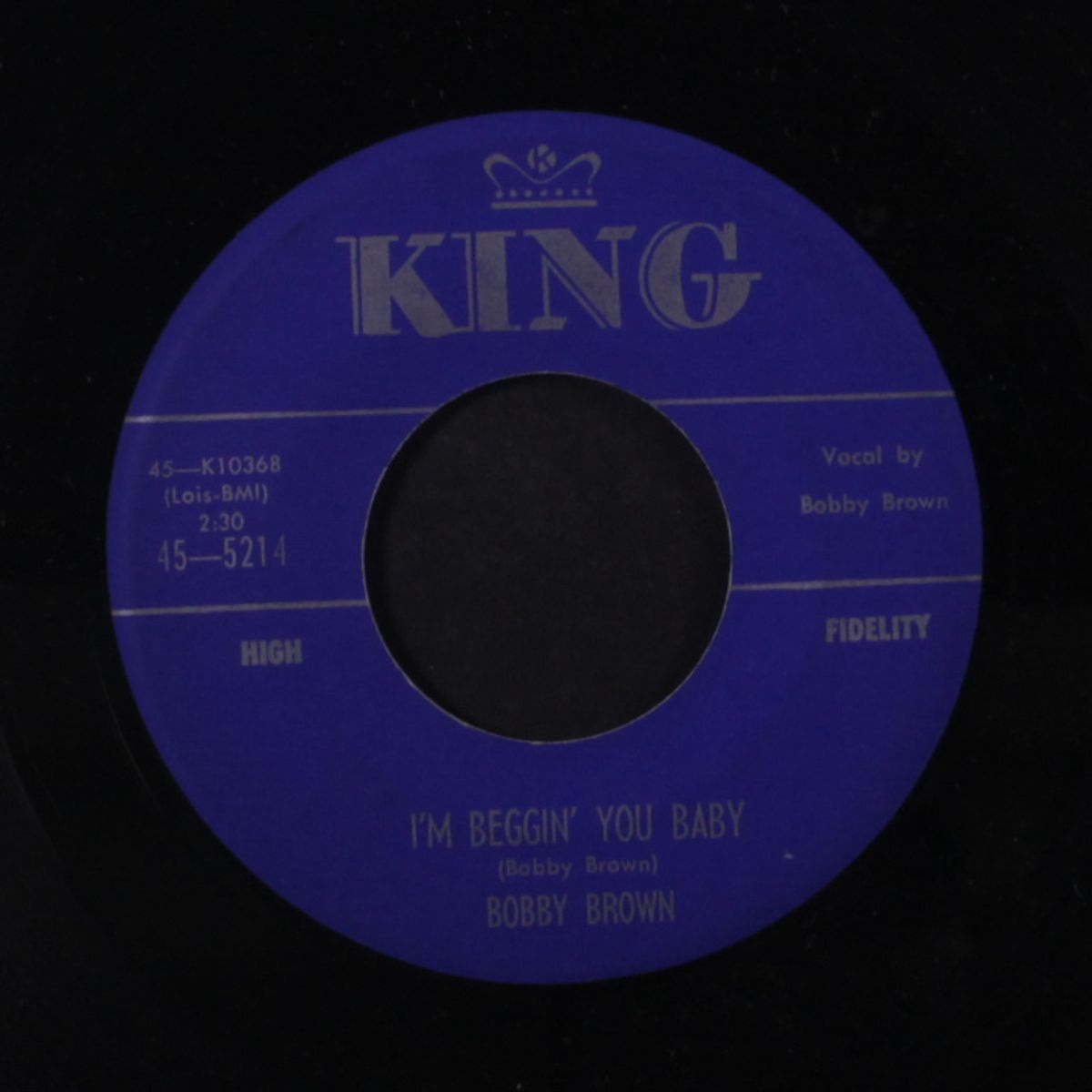 put your mind on me / i'm beggin' you baby by BOBBY BROWN