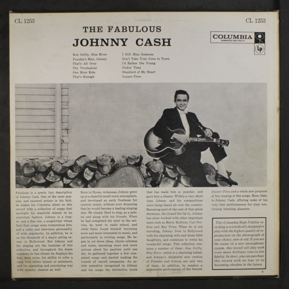 the fabulous by JOHNNY CASH