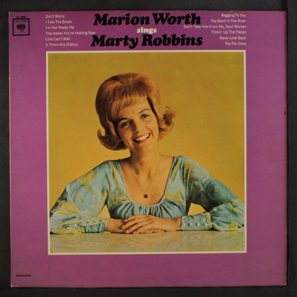 sings marty robbins by MARION WORTH