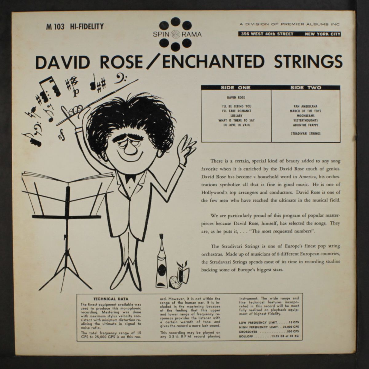 enchanted strings by DAVID ROSE