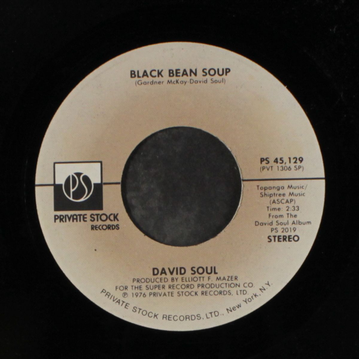 don't give up on us / black bean soup by DAVID SOUL