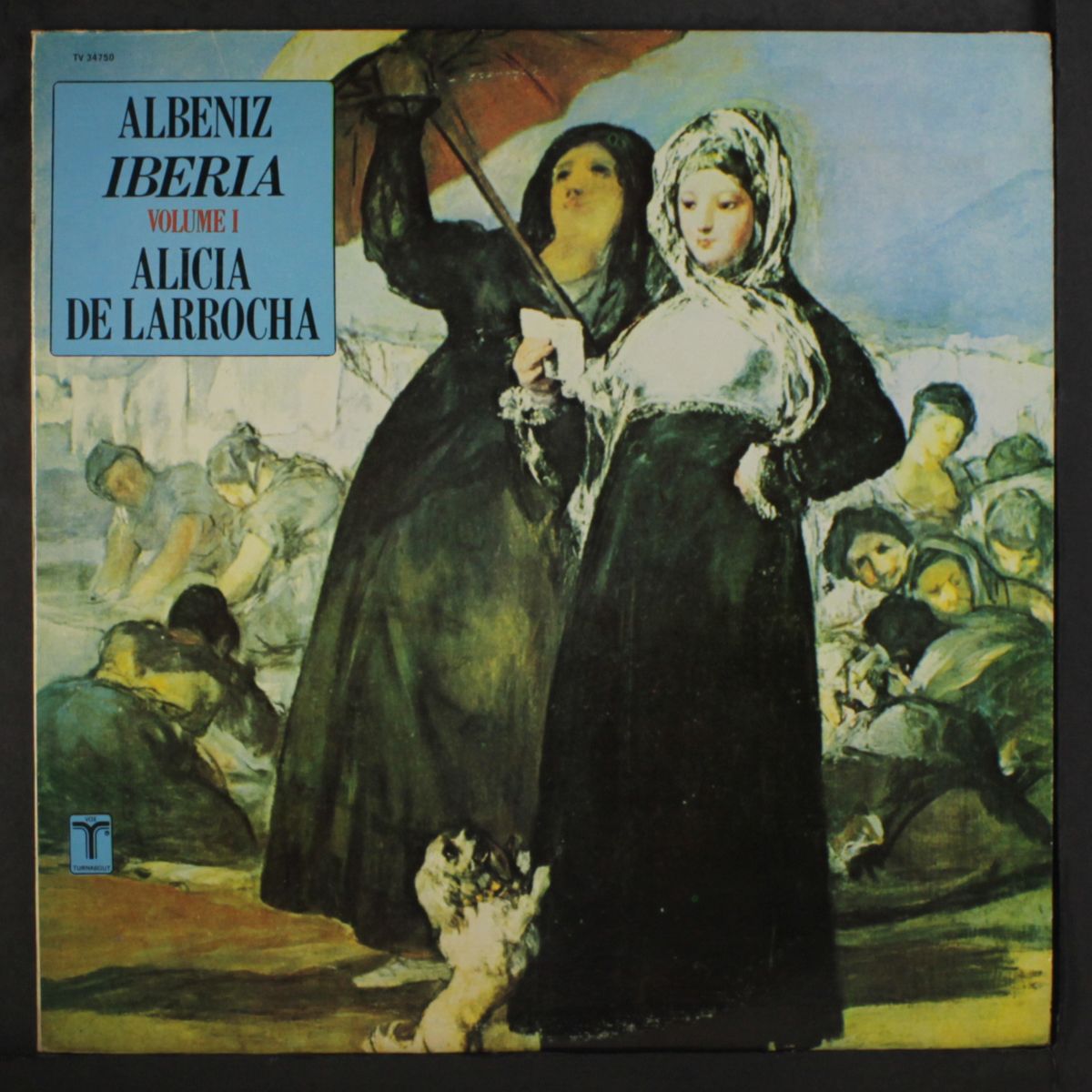 albeniz: iberia vol. 1 by ALICIA DE LARROCHA