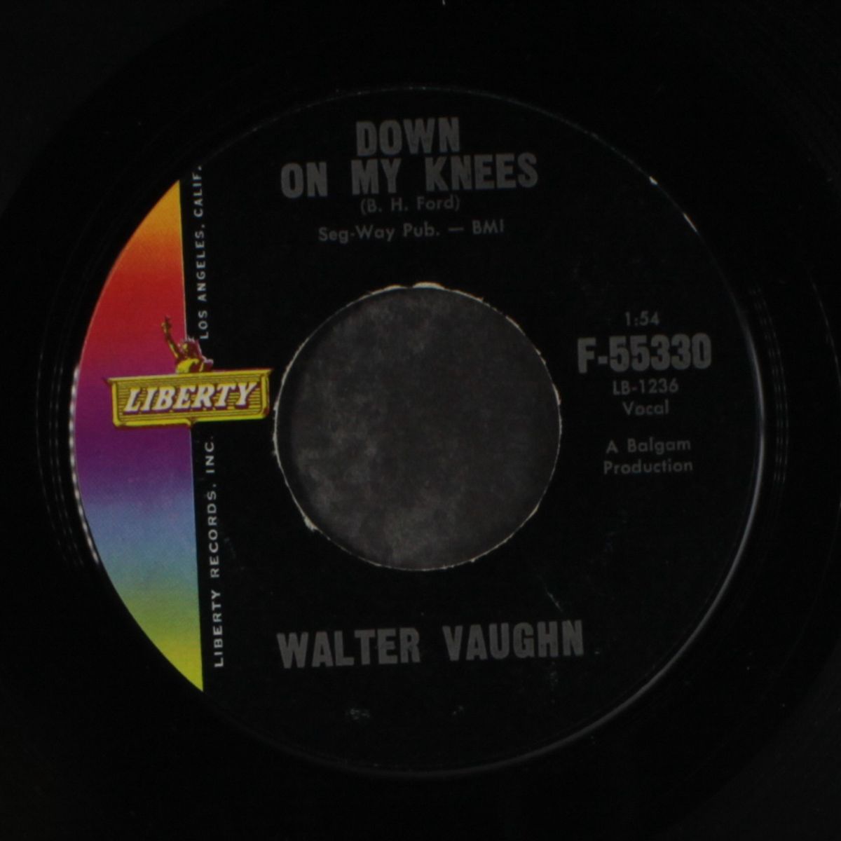 down on my knees / sally pearl by WALTER VAUGHN