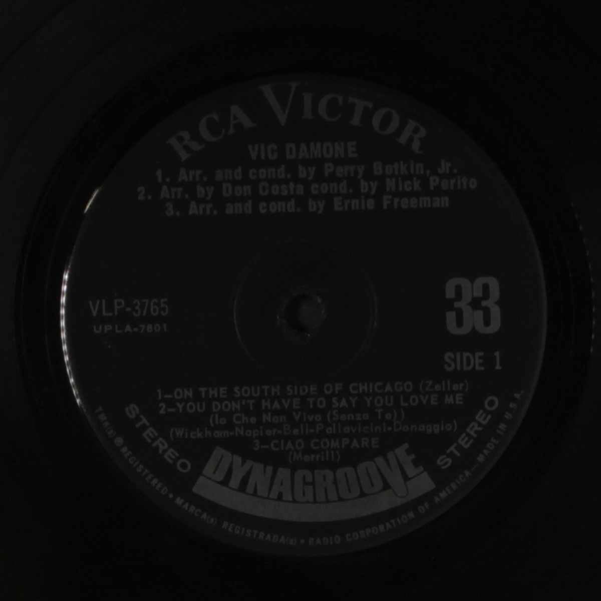 on the south side of chicago by VIC DAMONE