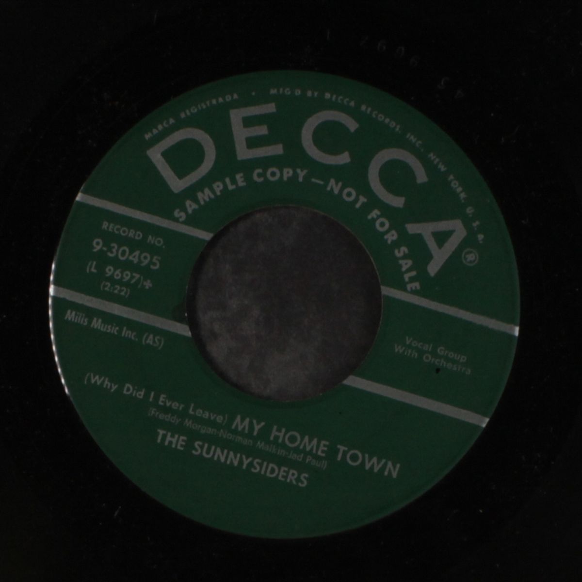 my home town / banjo picker's ball by SUNNYSIDERS