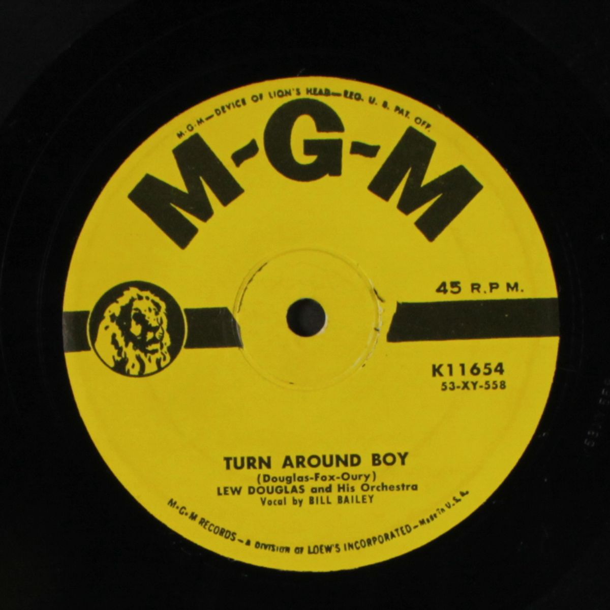 caesar's boogie / turn around boy by LEW DOUGLAS