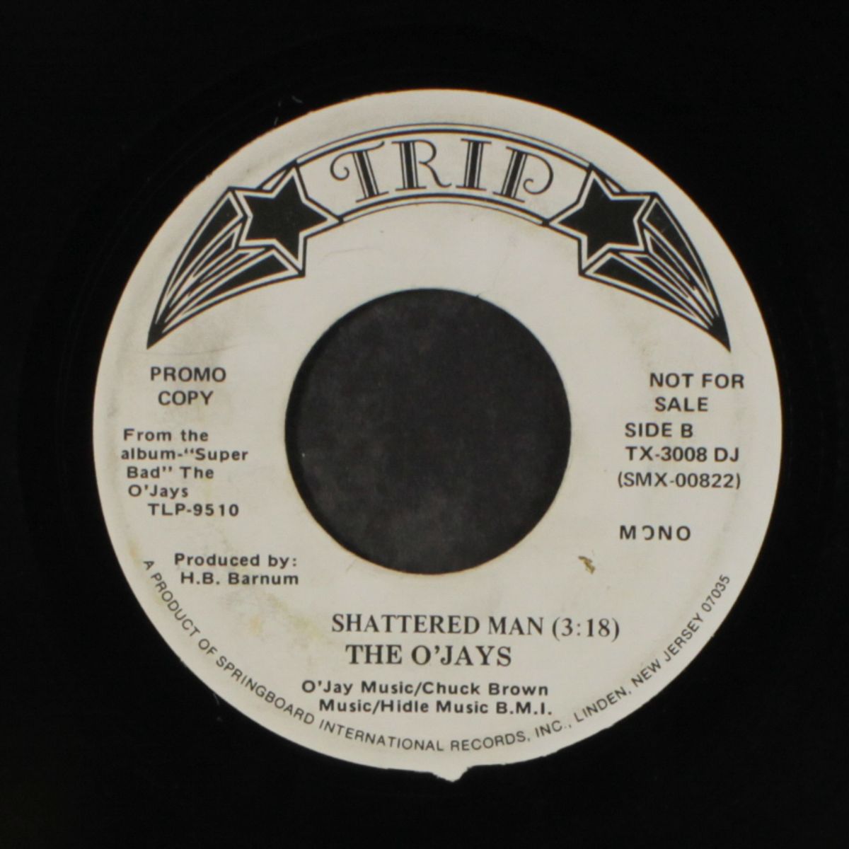 shattered man / mono by O'JAYS