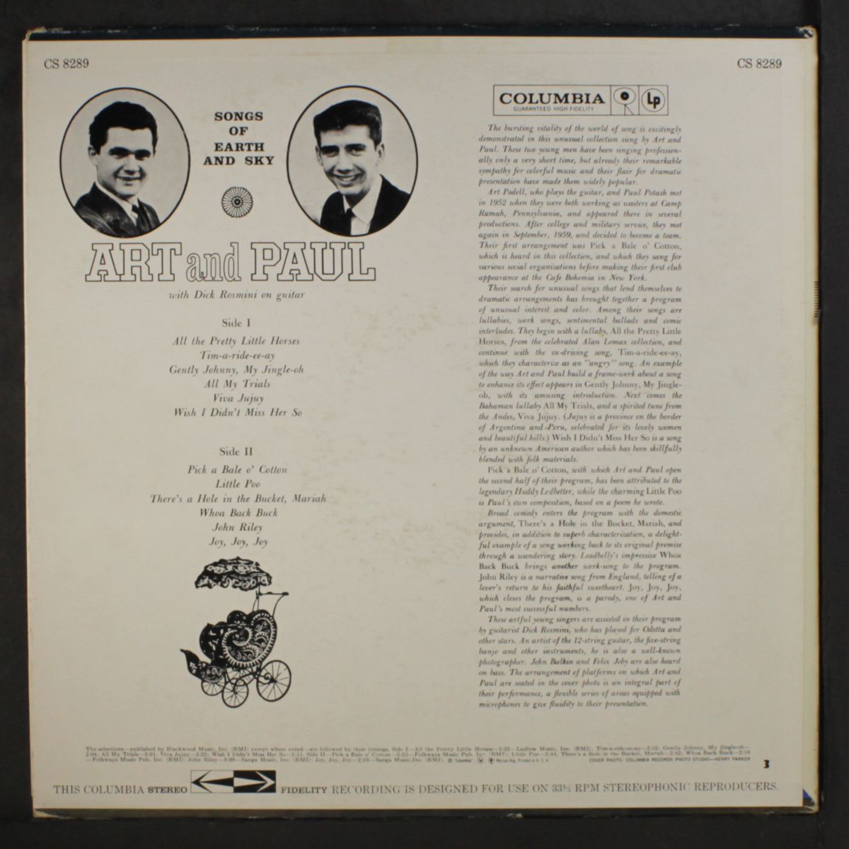 songs of earth and sky by ART & PAUL